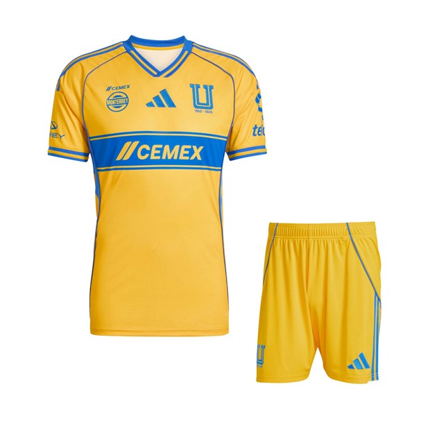 Camiseta Tigres UANL 1ª Niño 2025 2026